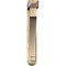 Ekena Millwork Imperial Arts and Crafts Rough Sawn Bracket w/ Offset Brace, Douglas Fir, 6"W x 34"D x 40"H BKT0604X34X40IMP03RDF - alternate 3